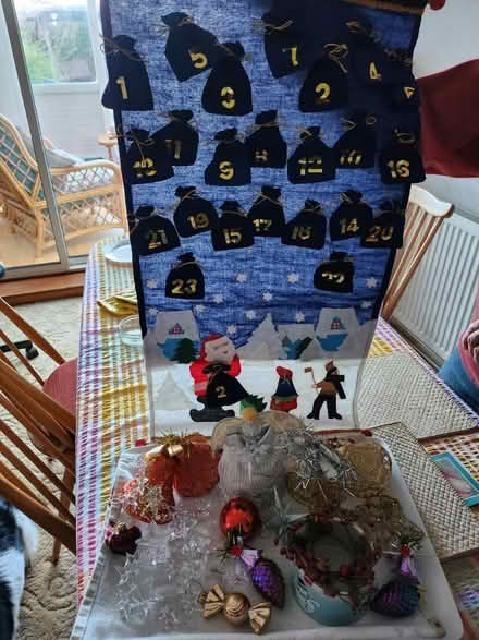 Photo of free Christmas Tree & Decorations (Melksham SN12) #1