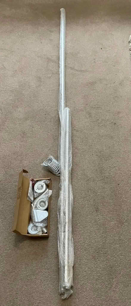 Photo of free Croydex Shower Curtain Rod 2mx1m L-Shape Stainless Trimmable (Elmers End BR3) #1