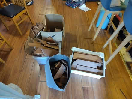 Photo of free Bamboo flooring offcuts and rejects (Alfreton DE55) #1