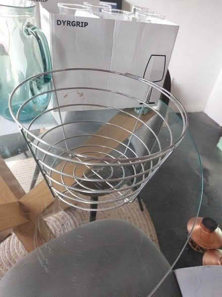 Photo of free Chrome Fruit bowl (LL11) #2