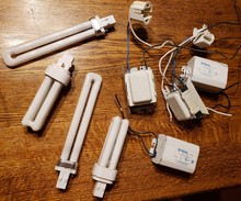 Photo of free CFL bulbs, sockets, transformers (Scio Twp near Jackson & Wagner) #1