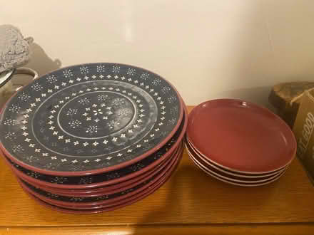 Photo of free Fairisle Plates (x8) & sideplates (Clifton BS8) #4