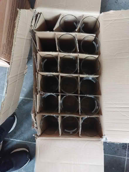 Photo of free 16 Becks Pint Glasses (LL11) #2