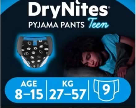 Photo of free DryNites PJ Pants Boys Age 8-15 (CT12) #2
