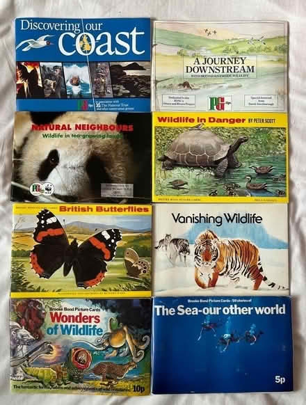 Photo of free Brooke Bond picture card albums (Fords Farm RG31) #1