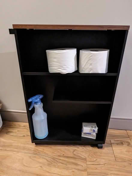 Photo of free Rolling Bathroom Cart (Highpoint on Columbus Commons) #1