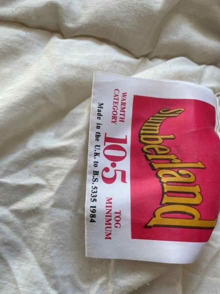Photo of free 10.5 Tog Double Duvet Slumberland (Abraham Heights LA1) #1