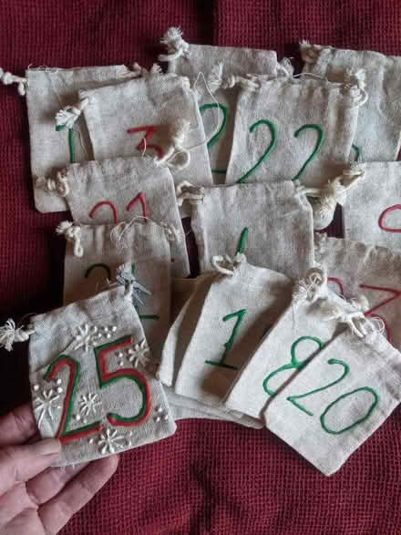 Photo of free Advent calendar bags (Rowde SN10) #1