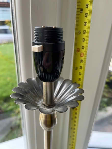 Photo of free Brass table lamp holder (Erdington) #2