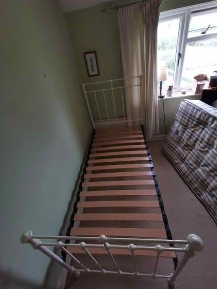Photo of free Single metal bed frame (IP7) #2
