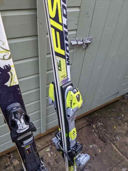 Photo of free Three pairs skis, pair poles, bags (SE21) #4