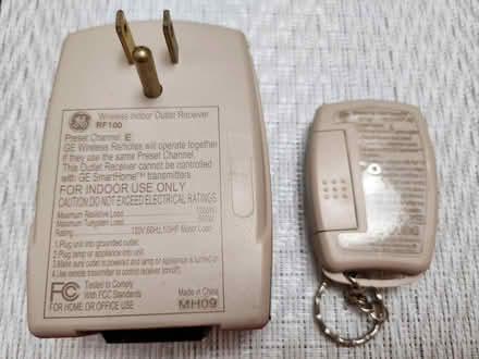 Photo of free GE Wireless Indoor Outlet Receiver (san lorenzo) #1