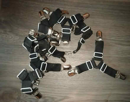 Photo of free 8 x sheet securing straps (Longridge PR3) #1