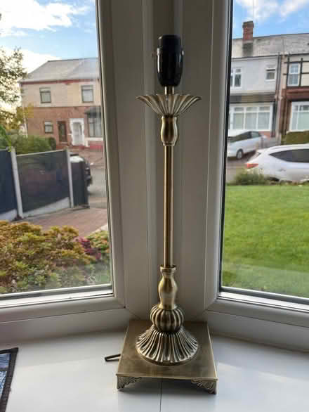 Photo of free Brass table lamp holder (Erdington) #1
