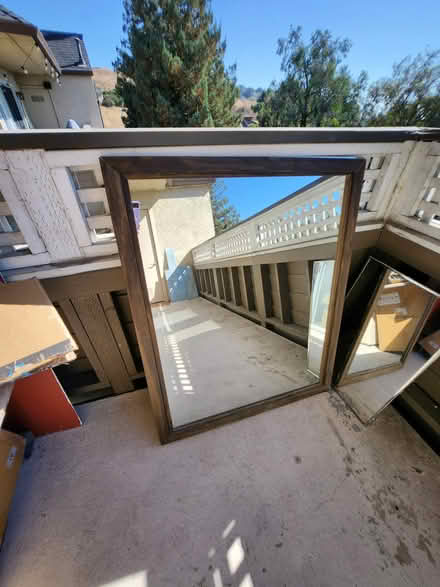 Photo of free bathroom mirror 42 x 34 (Hayward) #2