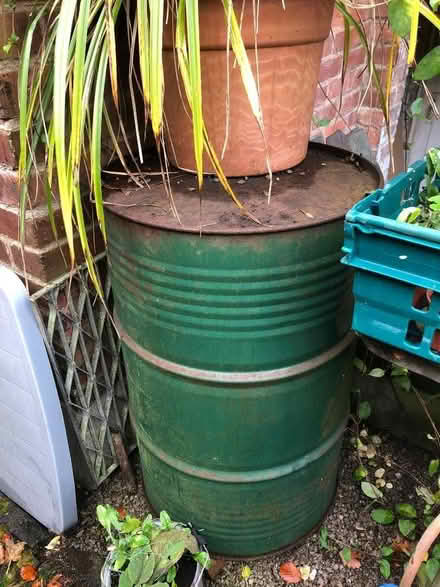 Photo of free 45 gallon steel drum (Heaton Mersey SK4) #1