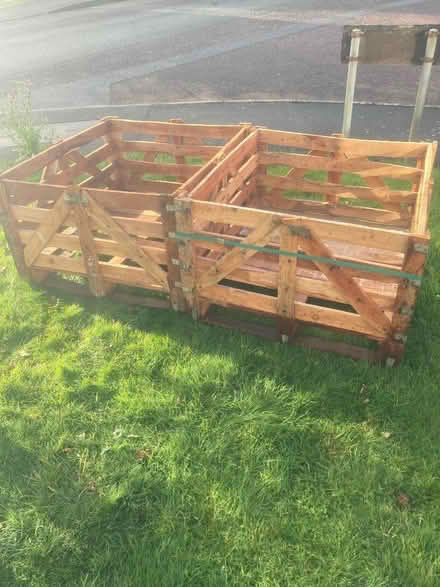 Photo of free Indian hardwood crates (Stonehouse GL10) #1
