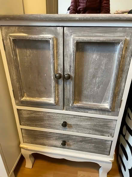 Photo of free Small grey dresser cupboard (kingston upon thames, KT2) #1
