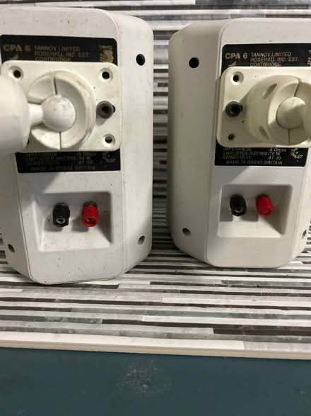 Photo of free Two Tannoy wall speakers (Maryburgh KY4) #1