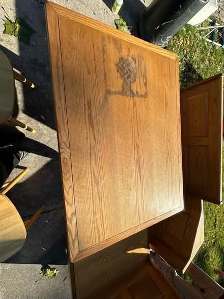 Photo of free Table with bench seating (Arlington Hts / St Viator area) #2