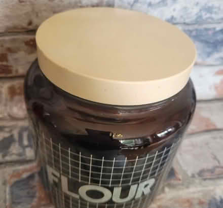 Photo of Flour pot lid or complete jar (Chatham) #2