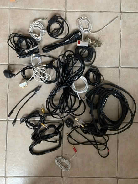 Photo of free Mains, satellite and HDMI cables (Hampstead Garden Suburb NW11) #1