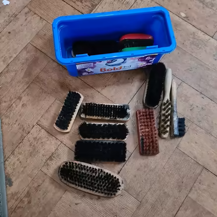 Photo of free Assorted shoe cleaning brushes (Worcester) #1
