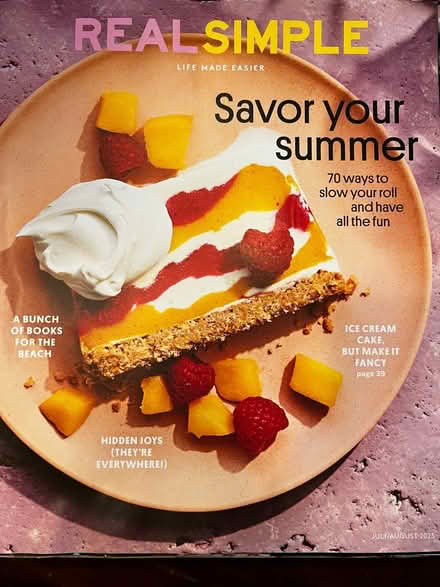 Photo of free 10 Current Real Simple Magazines (Upper Black Eddy, PA 18972) #1