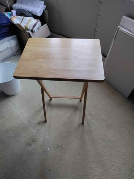 Photo of free Folding side table (S8 Norton Lees, Sheffield) #1