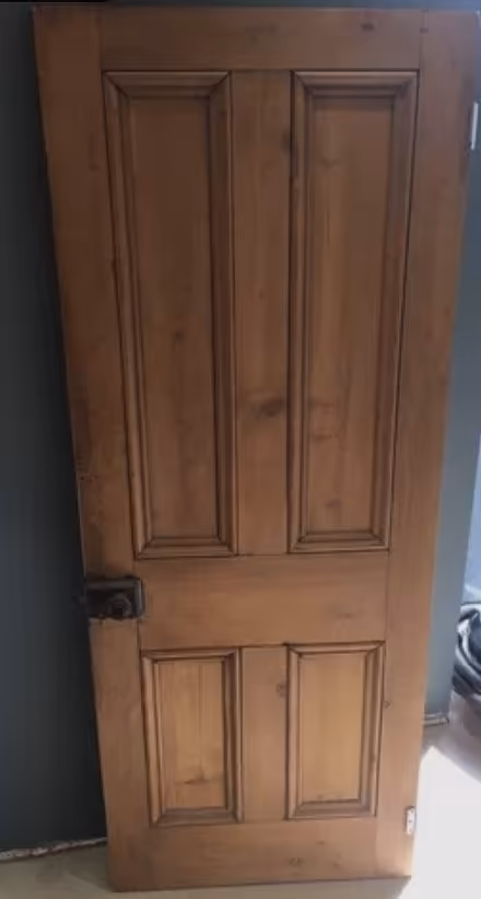 Photo of free Victorian pine internal door (Greenfield OL3) #2