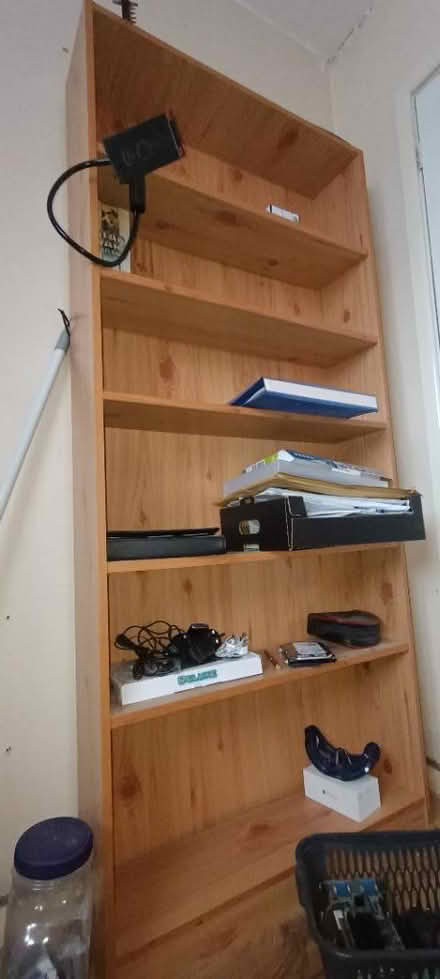 Photo of free Pine bookcase / billy bookcase (Leagrave) #1