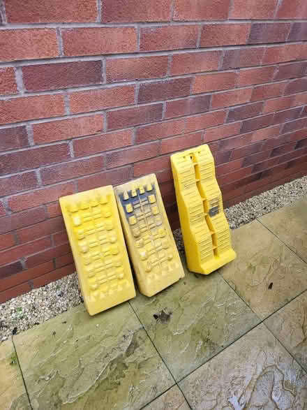 Photo of free 3 x campervan levelling ramps (shackleton village CV37) #1