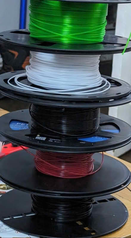 Photo of free Leftover 3d printing filament (Welwyn Garden City AL7) #1
