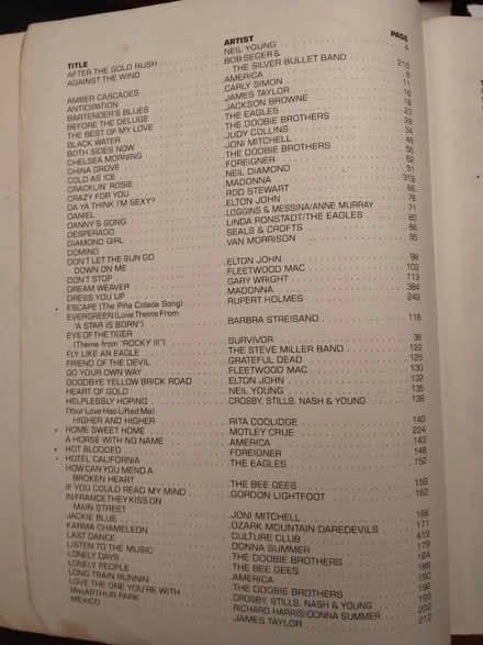 Photo of free Piano/guitar pop-rock songbook (KeyportNJ) #2