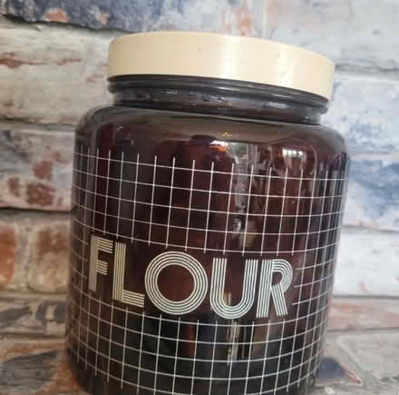 Photo of Flour pot lid or complete jar (Chatham) #1