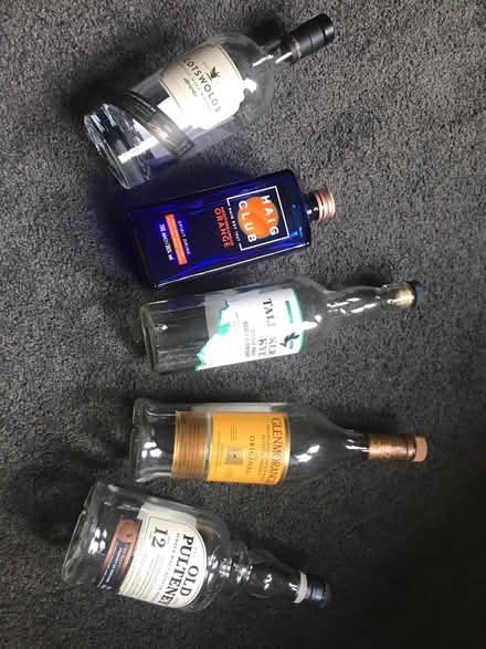 Photo of free Selection of Whisky Bottles - empty (Mosborough S20) #1