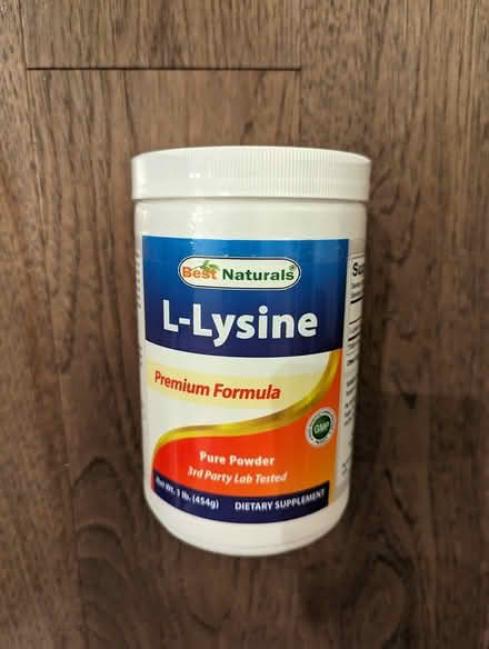 Photo of free New unopened Lysine powder (Los Altos) #1