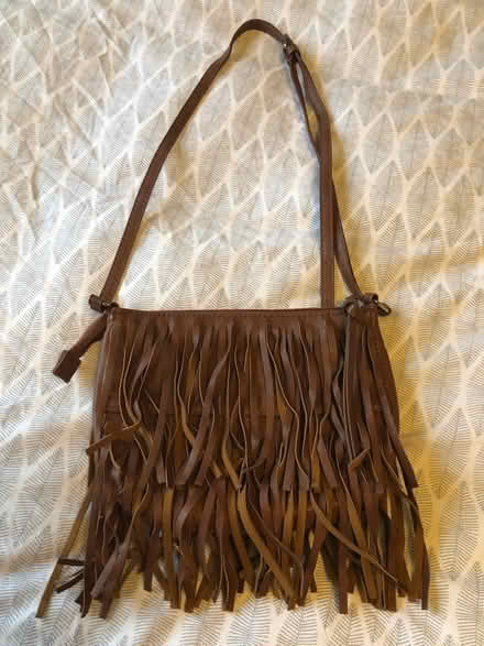 Photo of free Brown tassel/fringe bag (Cripps Corner Rd TN32) #1