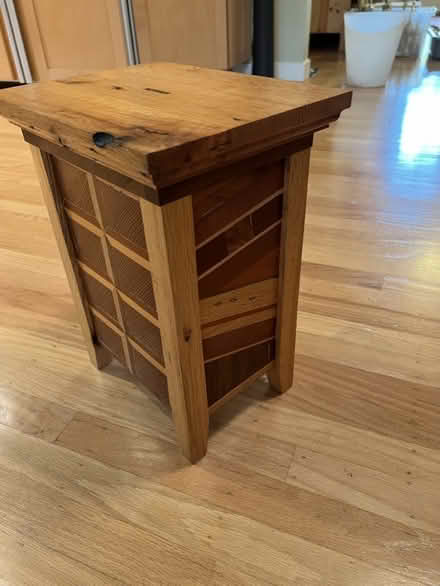 Photo of free Custom Wood Inlaid Bank (Midtown Palo Alto) #3