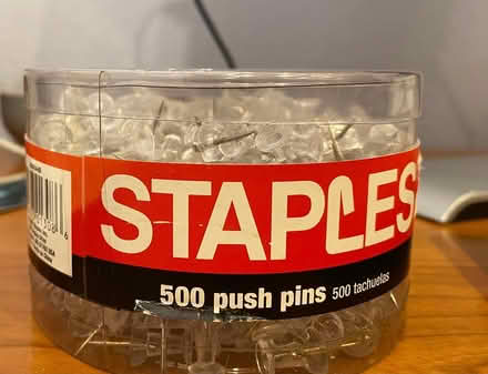 Photo of free 500 push pins (brand new in box) (East side of San Rafael) #1