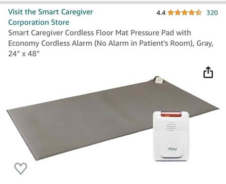 Photo of free For caregivers - mat with alarm (Burbank CA) #1