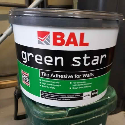Photo of free Tile adhesive white (Cadoxton-juxta-Neath SA10) #1