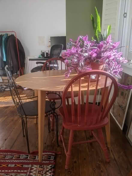 Photo of free Solid Wood Dining Table (Sun In The Sands Roundabout SE3) #2