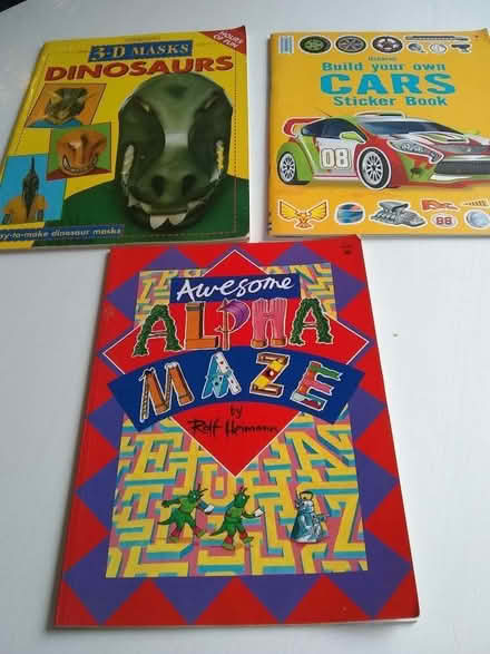 Photo of free 3 activity books for children (Sonning Common RG4) #1