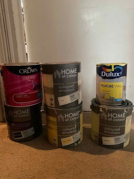 Photo of free Assortment of paints (Thornton Heath CR7) #1