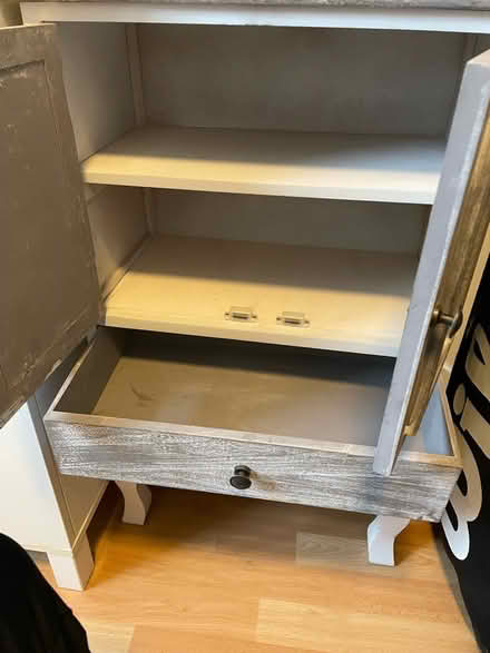 Photo of free Small grey dresser cupboard (kingston upon thames, KT2) #2
