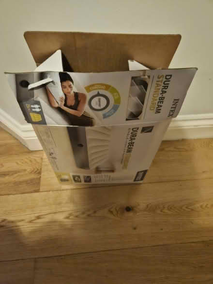 Photo of free Double blow up bed w/ pump (Stepney Green/Limehouse E1) #2