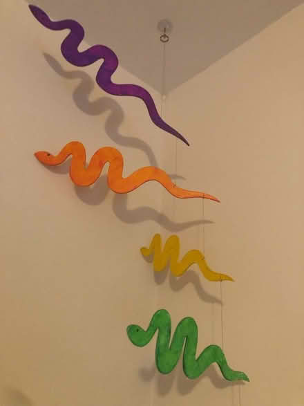 Photo of free Wooden snake mobile (Cripps Corner Rd TN32) #2