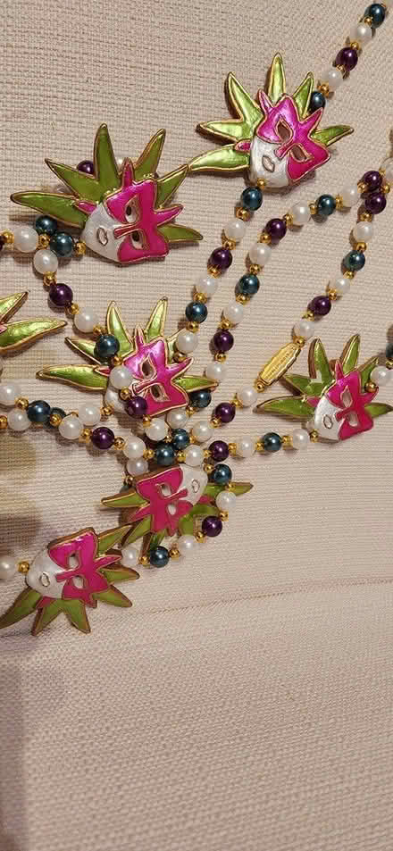 Photo of free Moving: Authentic Mardi Gras beads (Van Ness Metro) #1