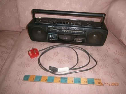 Photo of free Sony stereo radio cassette player (Denham UB9) #3